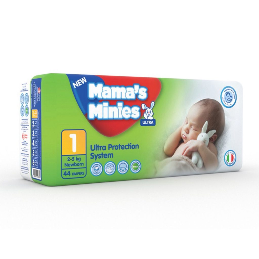 حفاضات ماما مينيز رقم 1