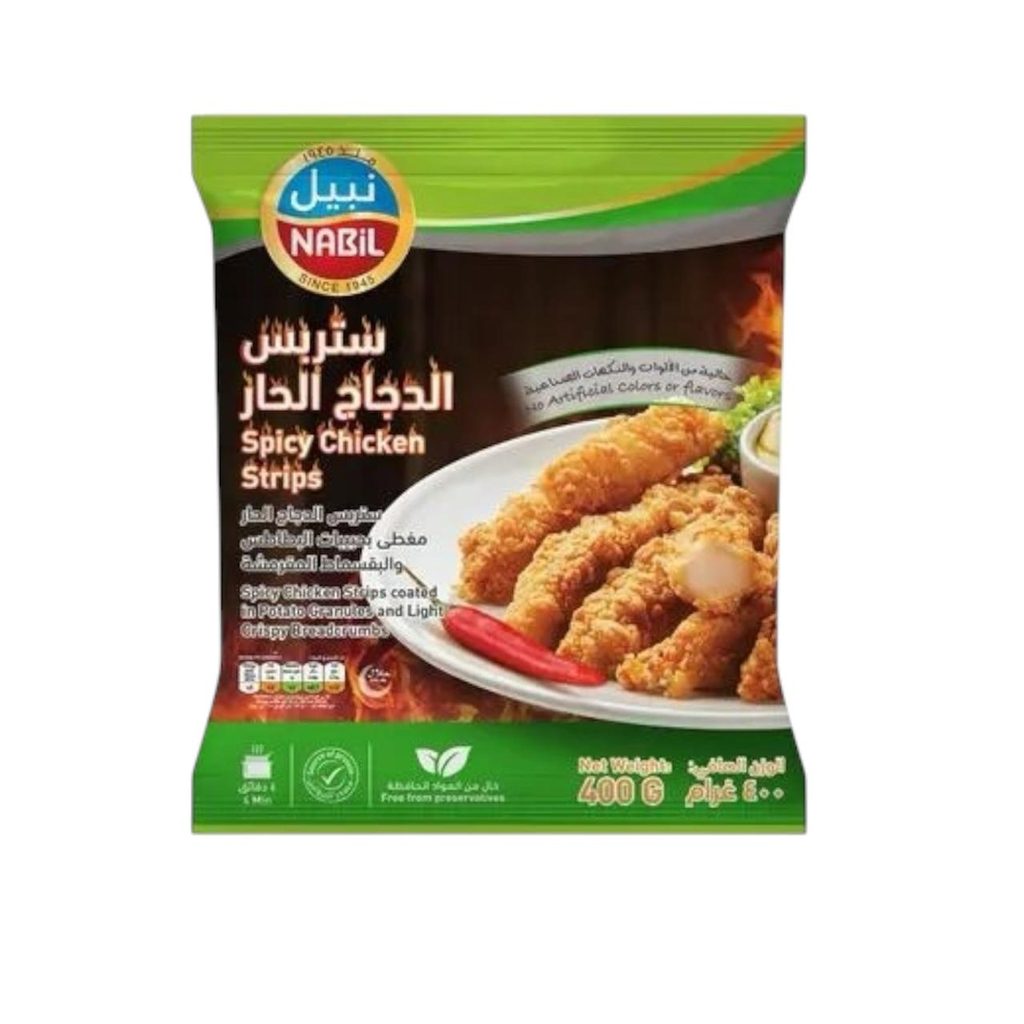 دجاج أشرطة حارة نابل