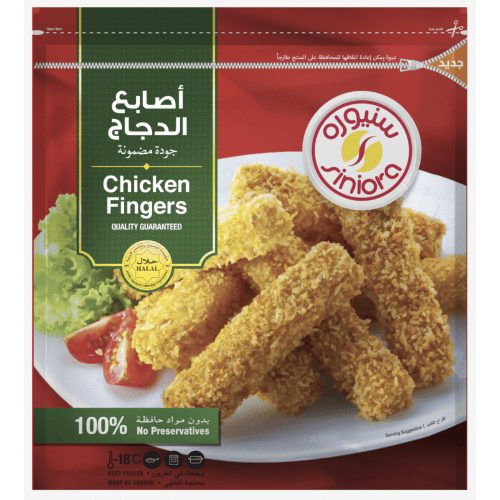 أصابع دجاج سينيورا بالسمسم