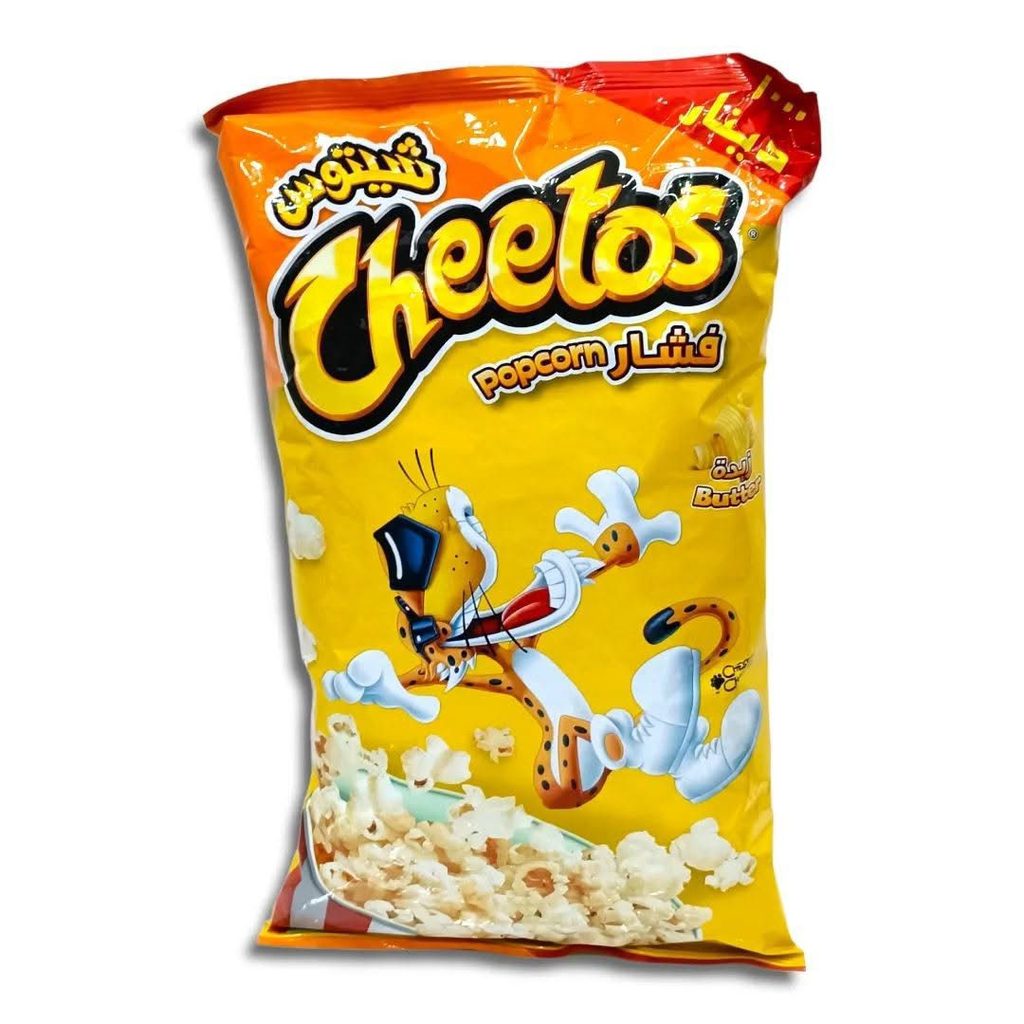 بوبكورن تشيتوس بالزبدة