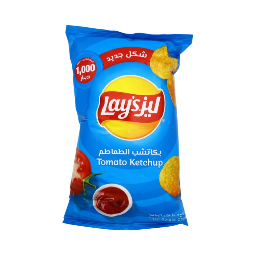 رقائق ليز كاتشب