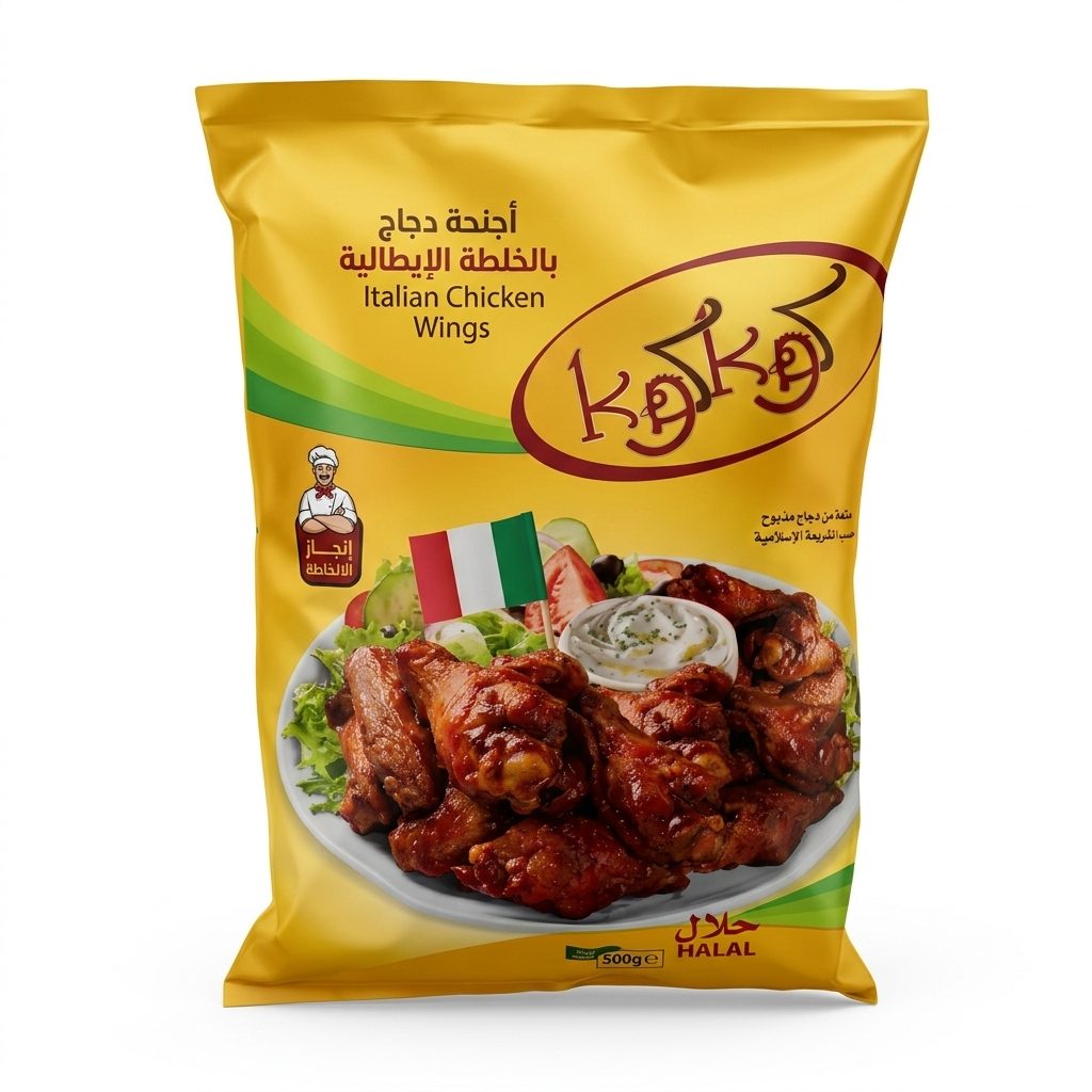 أجنحة دجاج كوكو مزيج إيطالي