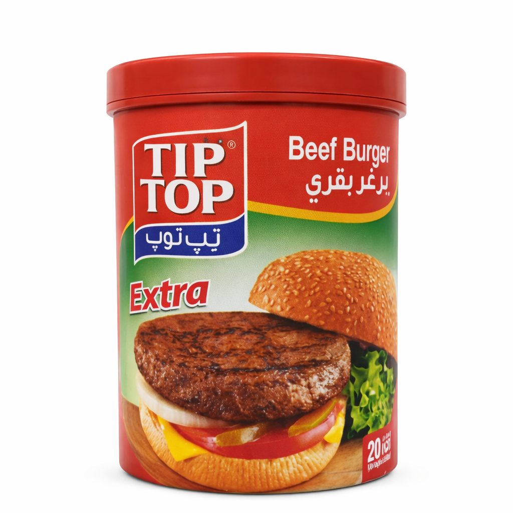 برجر تيب توب لحم بقري