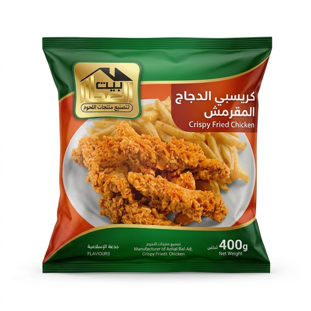 دجاج العتّار بارد مقرمش