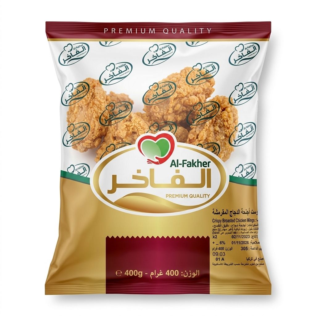 أجنحة دجاج مقرمشة الفاخر