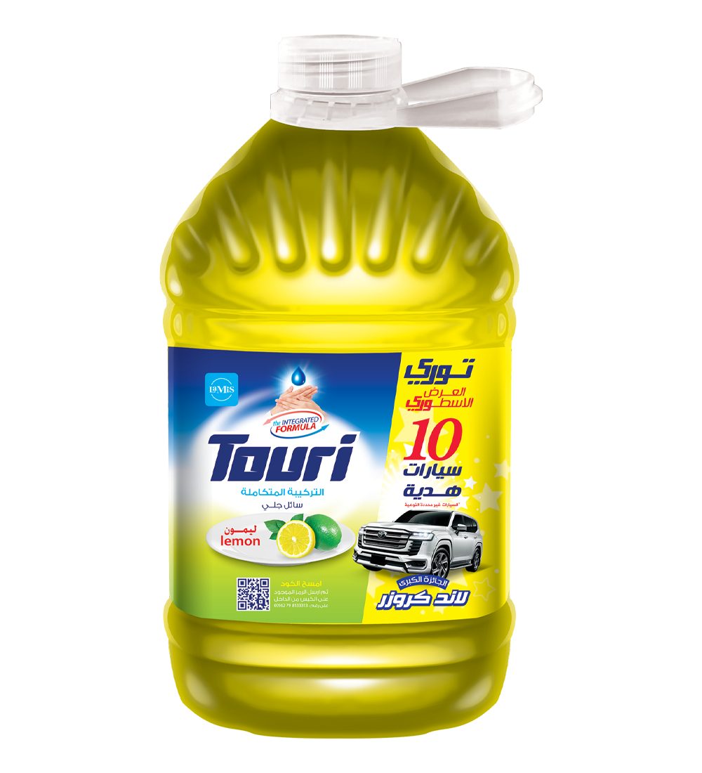سائل غسيل الصحون توري بالليمون