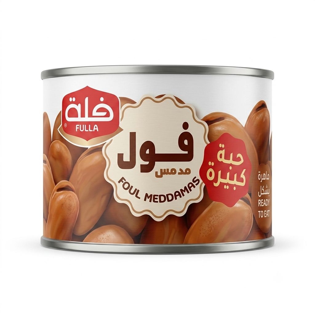 الفاصوليا فولّا البيضا المستديرة