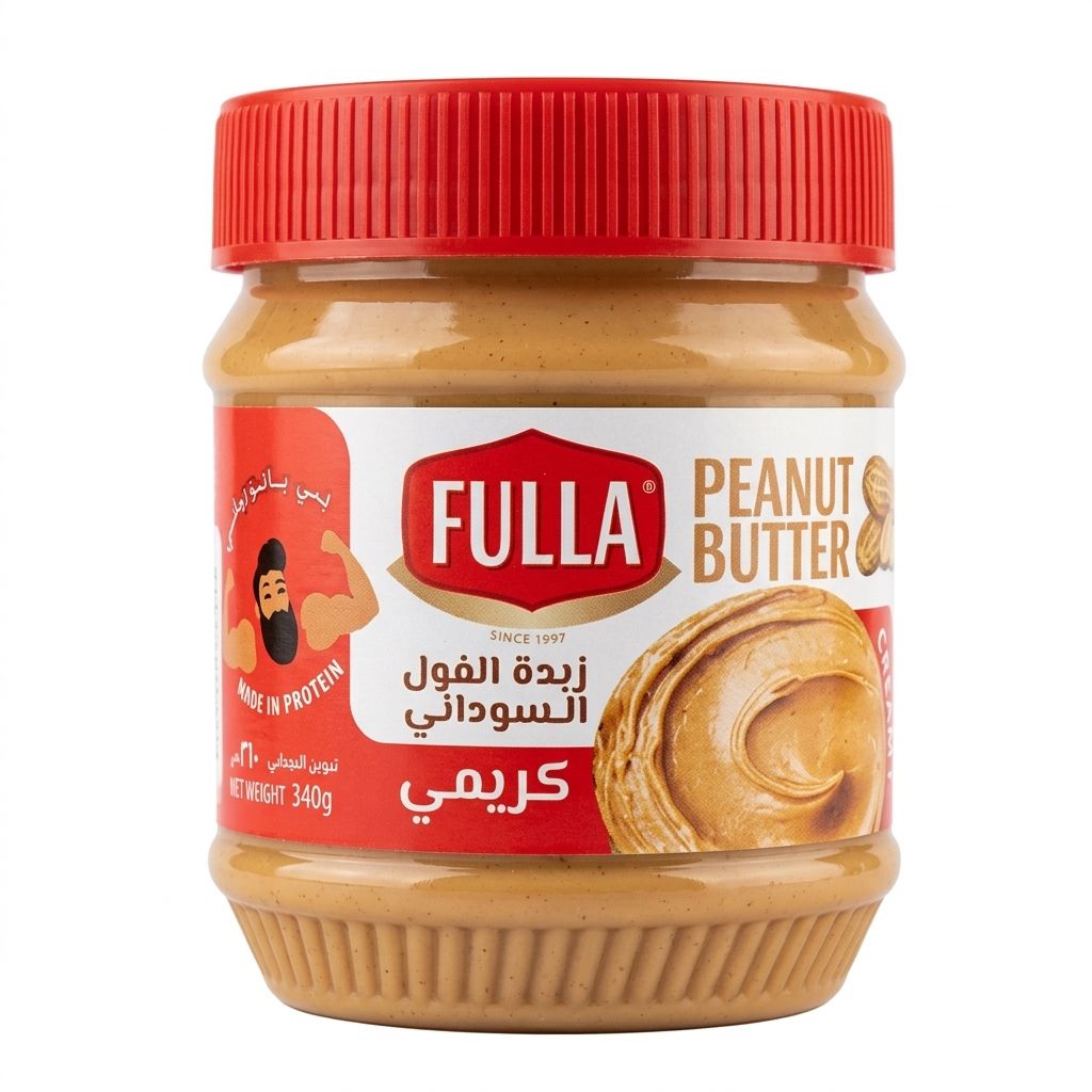 زبدة فلّا الفول السوداني كريمية