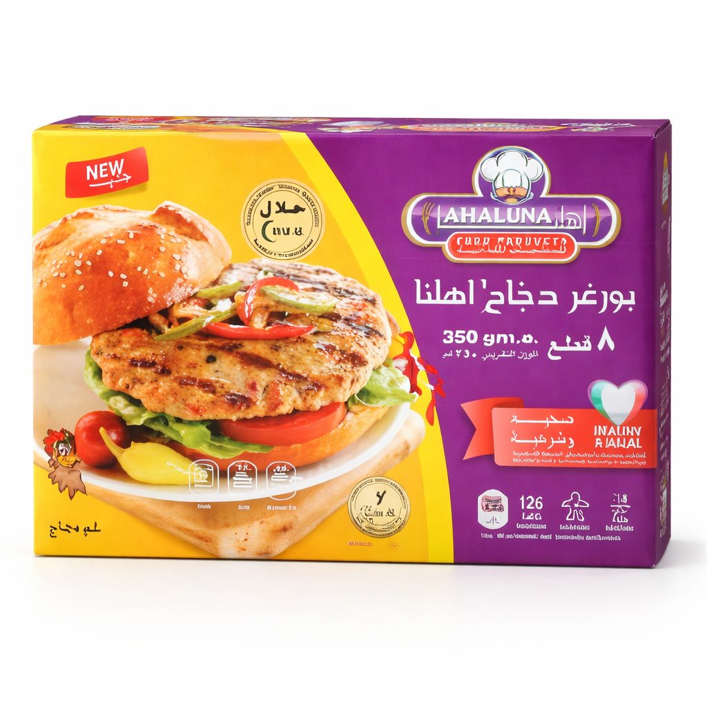 برجر أهلونا دجاج صغير