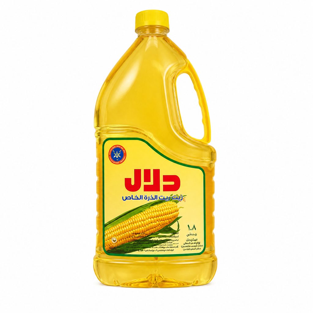 زيت ذرة دلال