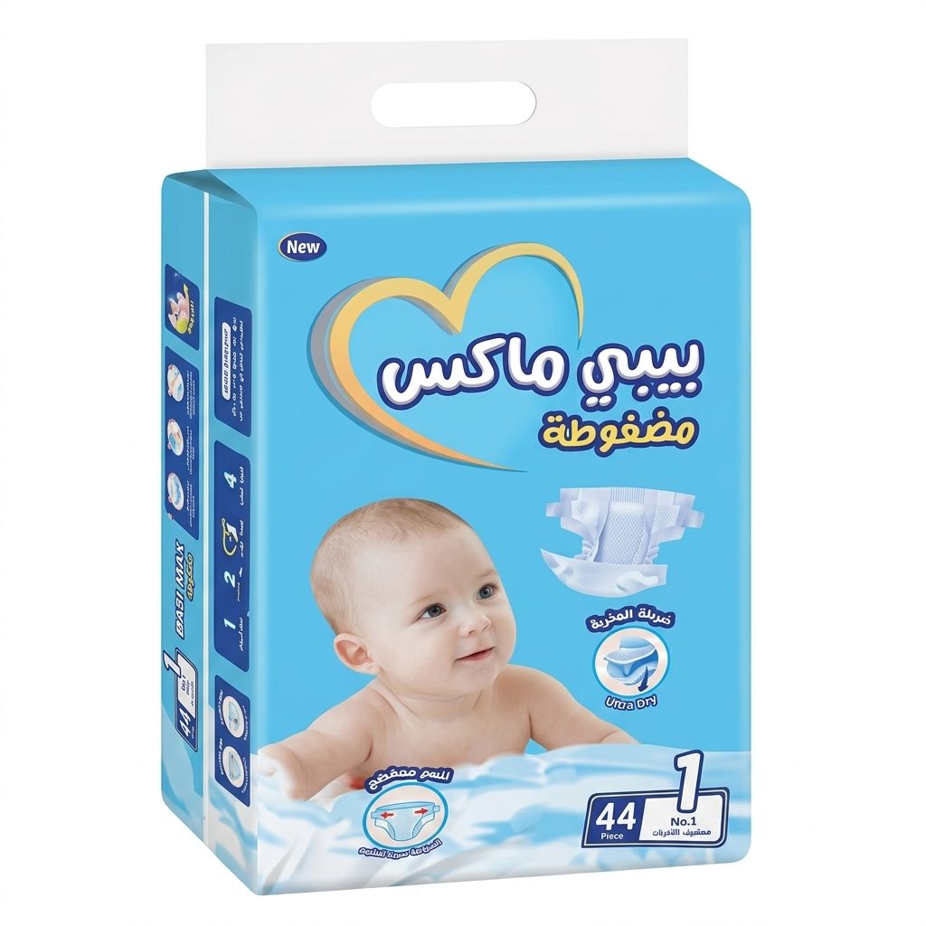 حفاضات بيبي ماكس رقم 1