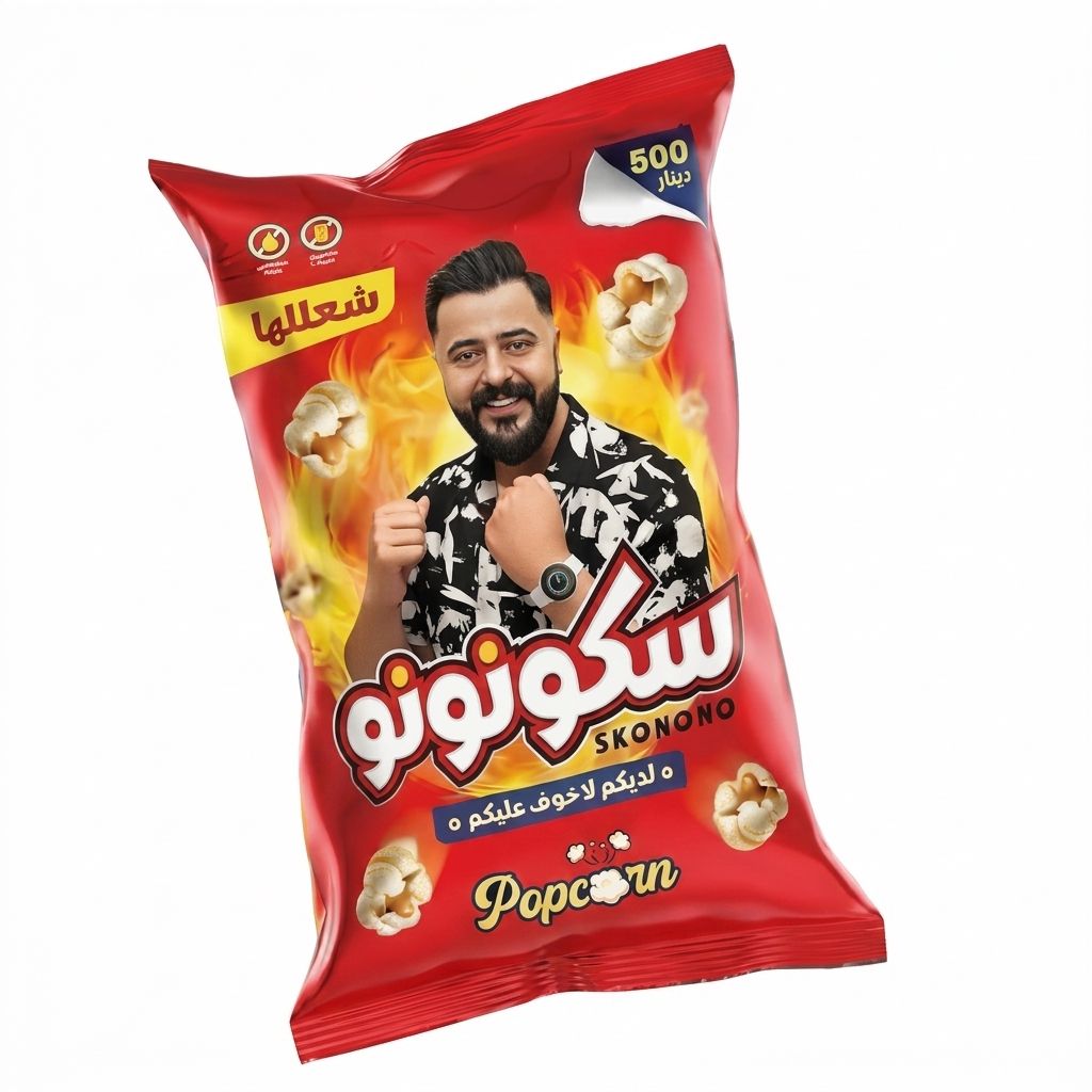 بوب كورن سكونونو شعلّة