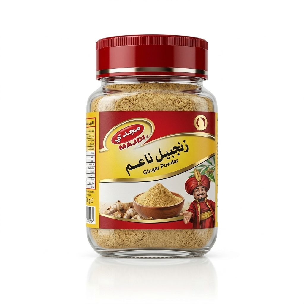 زنجبيل ماجدي صغير مطحون