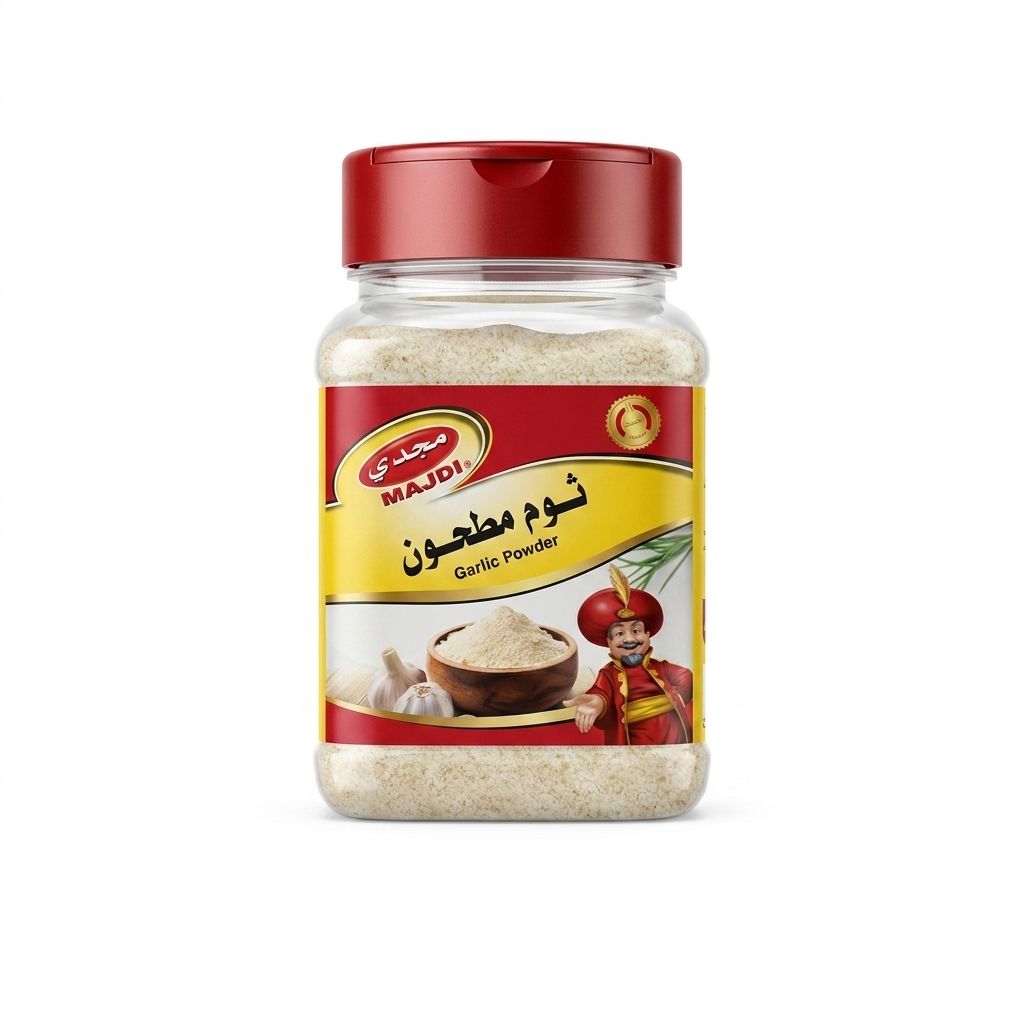 ثوم ماجدي صغيرة مهروس