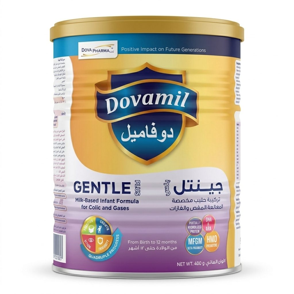 حليب دوفاميل لطيف