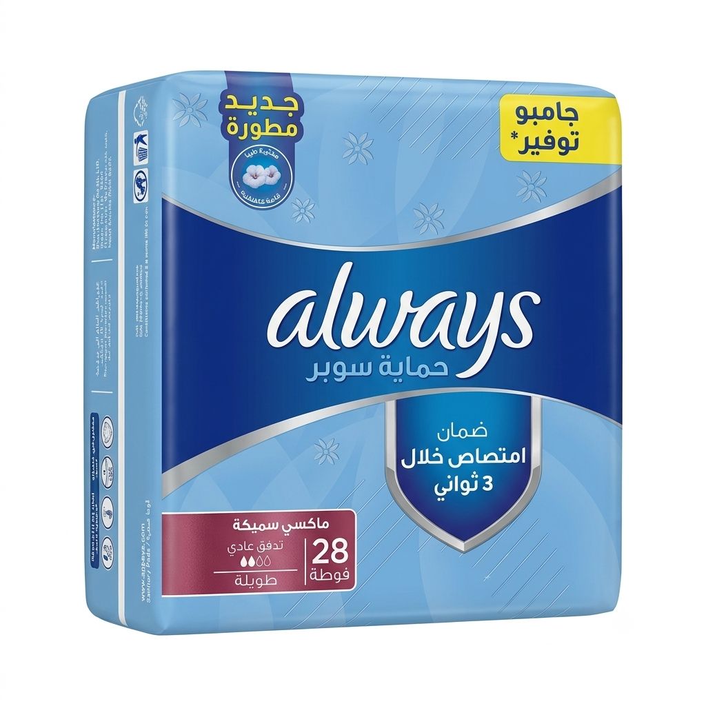 أولويز جمبو ماكسي سميك طويل