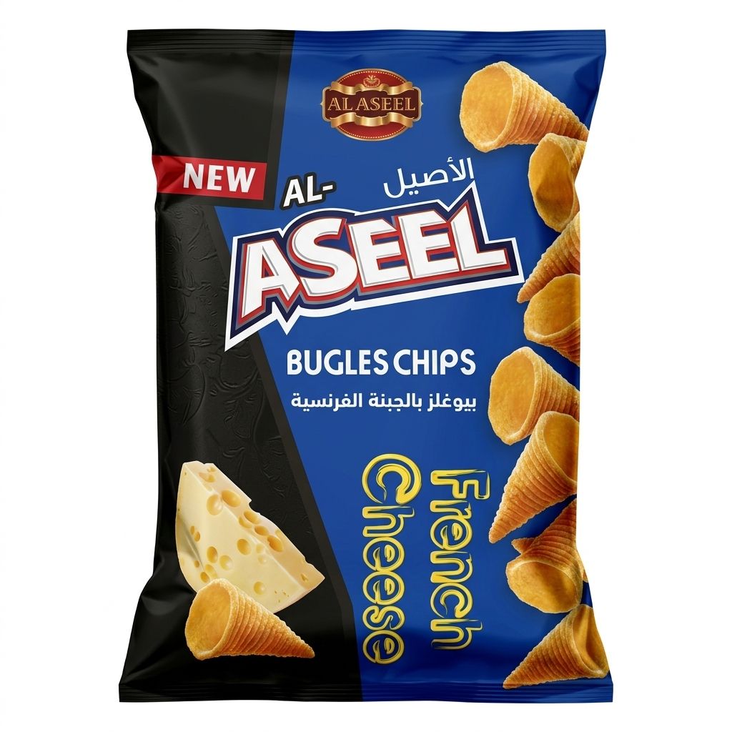 رقائق أل أصيل بطعم الجبن
