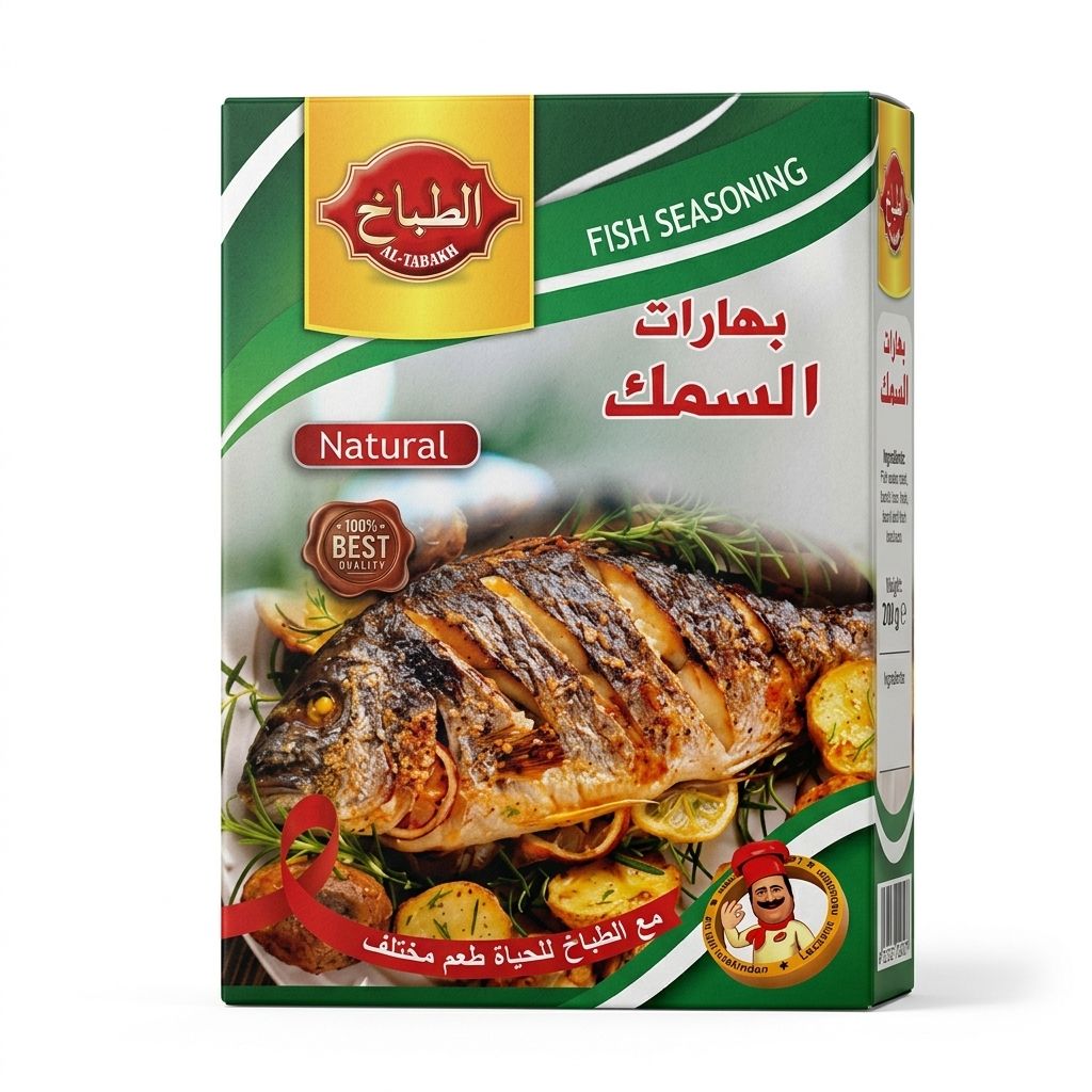 توابل الطبخ سمك