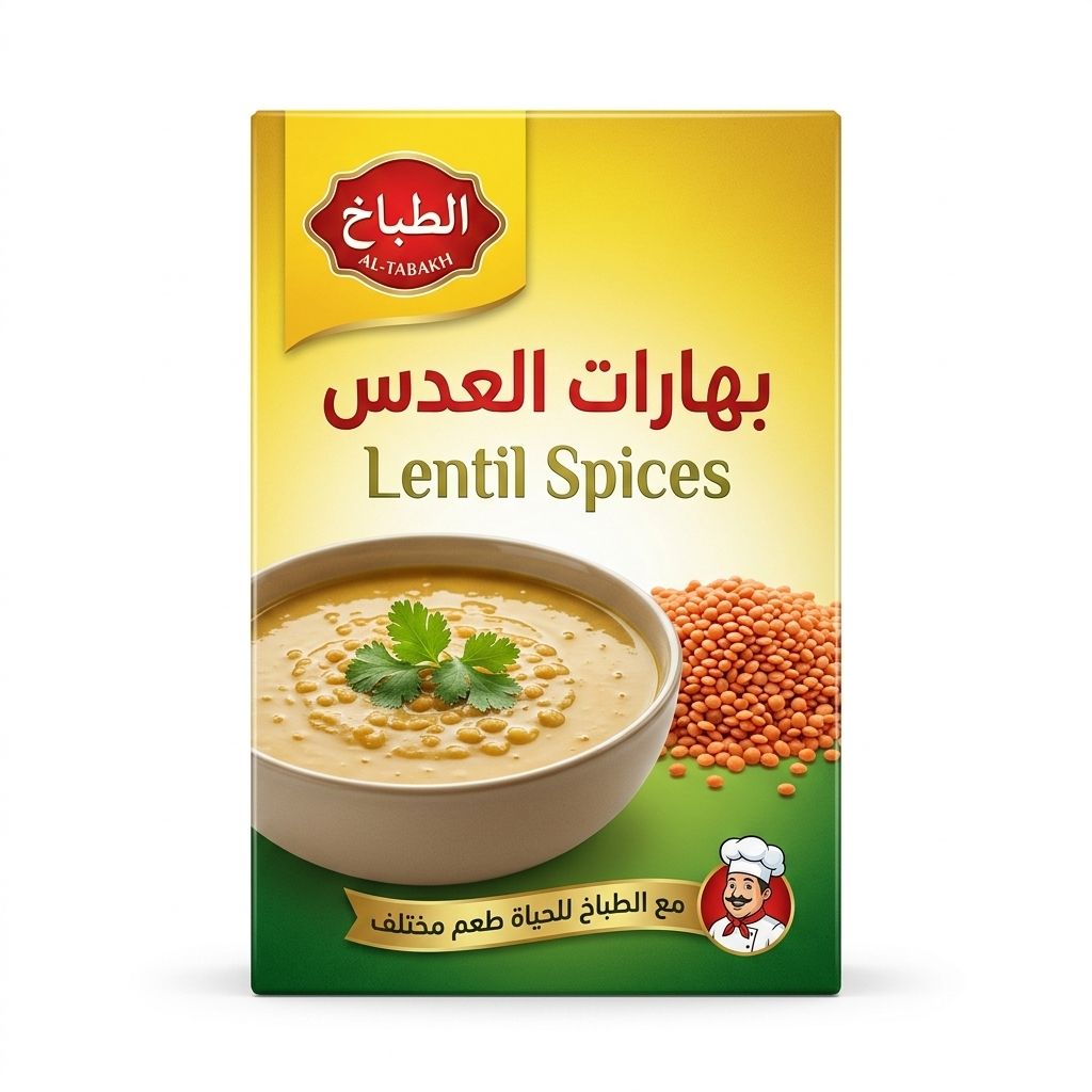 توابل الطبخ عدس
