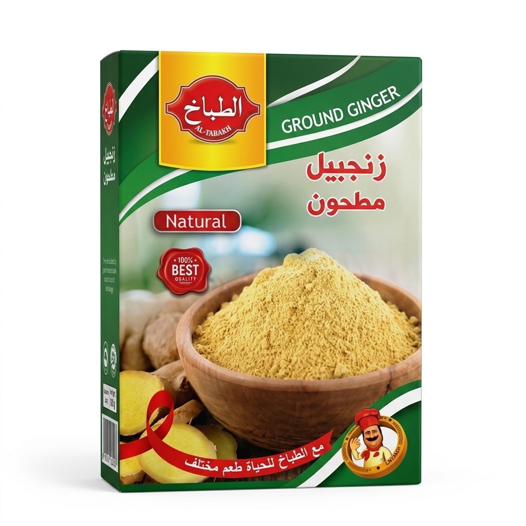 توابل الطبخ زنجبيل مطحون