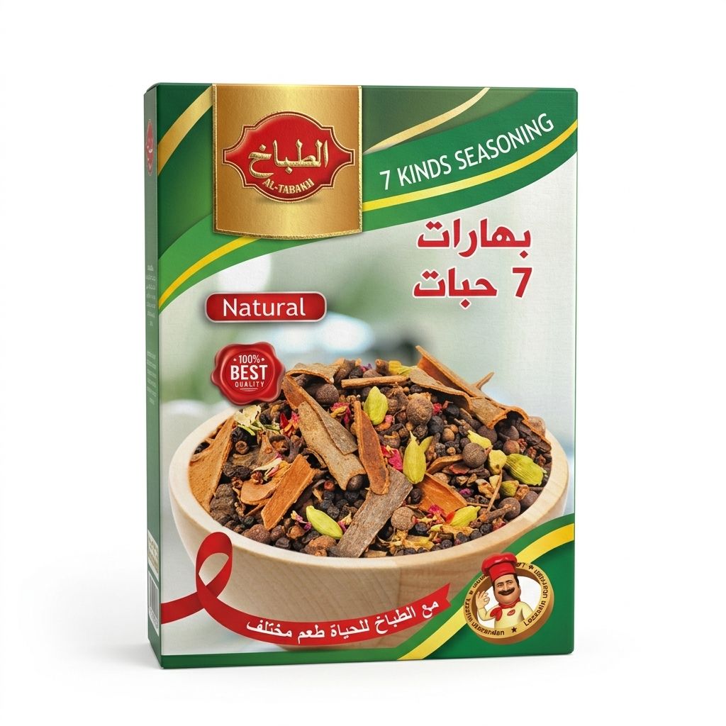 توابل الطبخ سبع حبات
