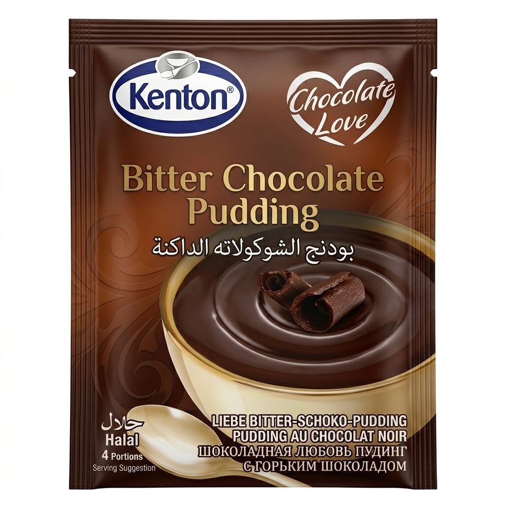 بودينغ الشوكولاتة الداكنة من كنتون