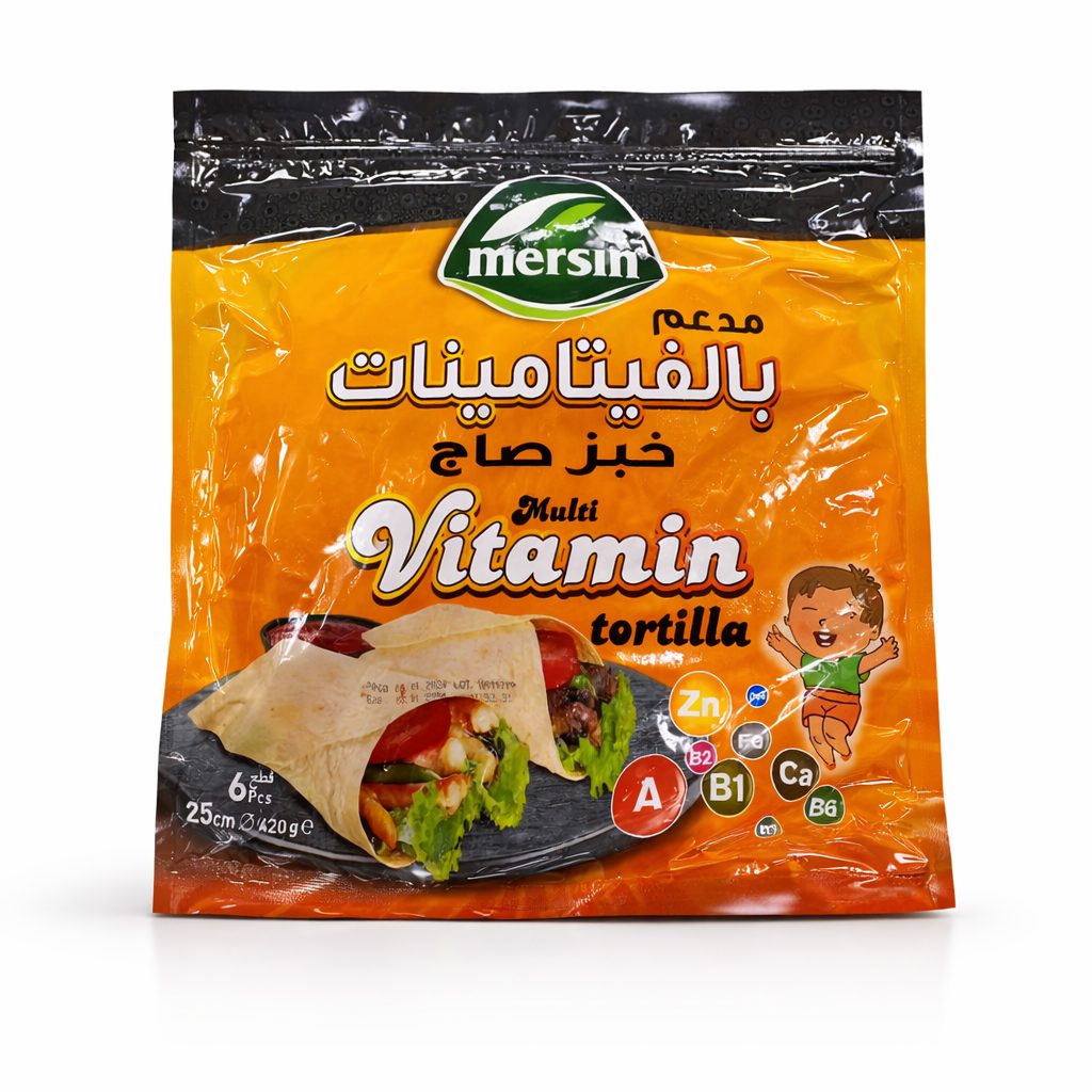 خبز الصاج مدعم بالفيتامينات مرسين