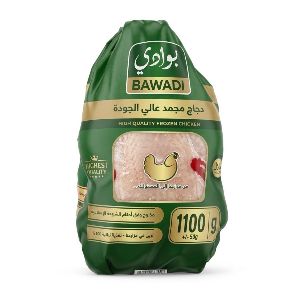 دجاجة كاملة مجمدة بوادي