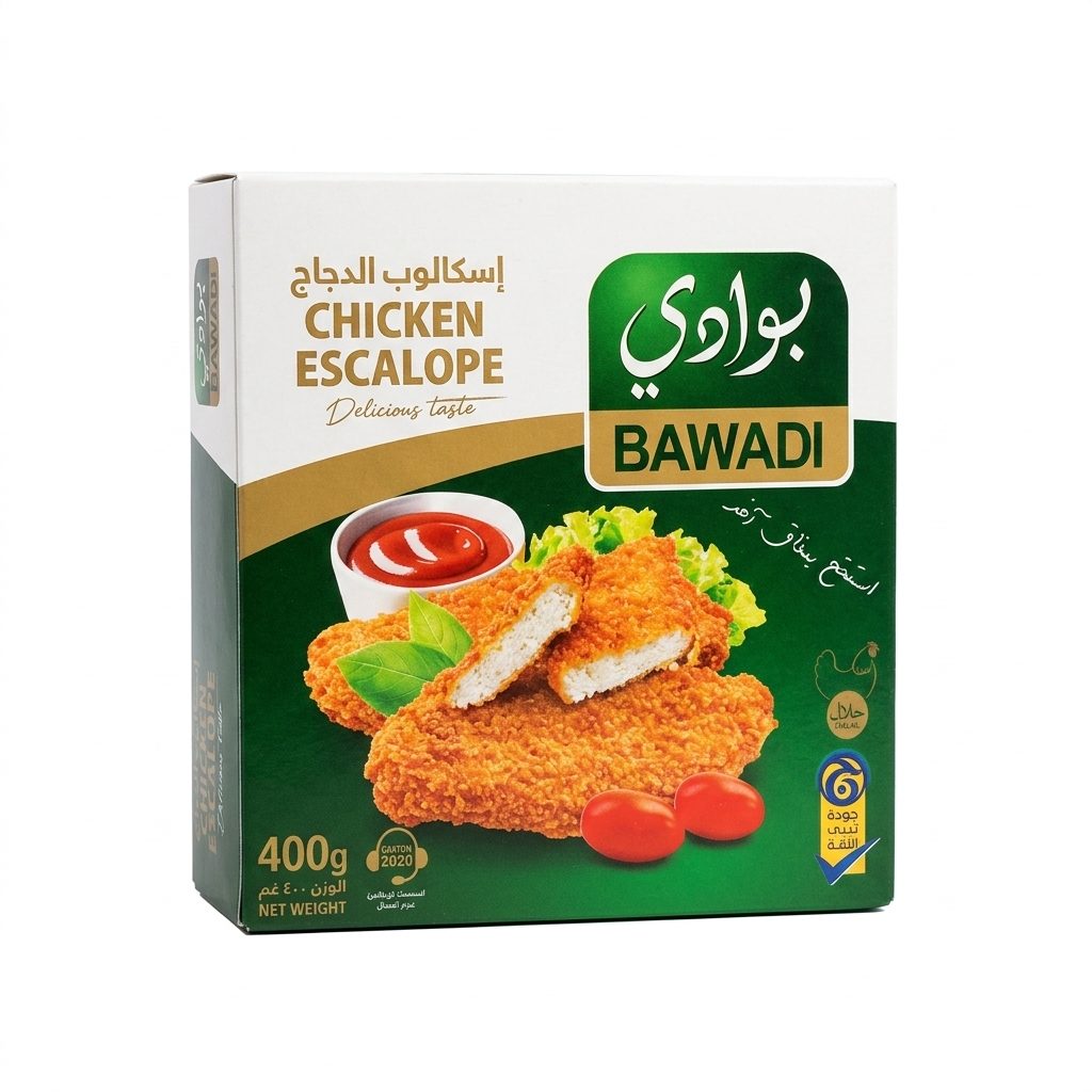 أسكالوب باوادي محمر