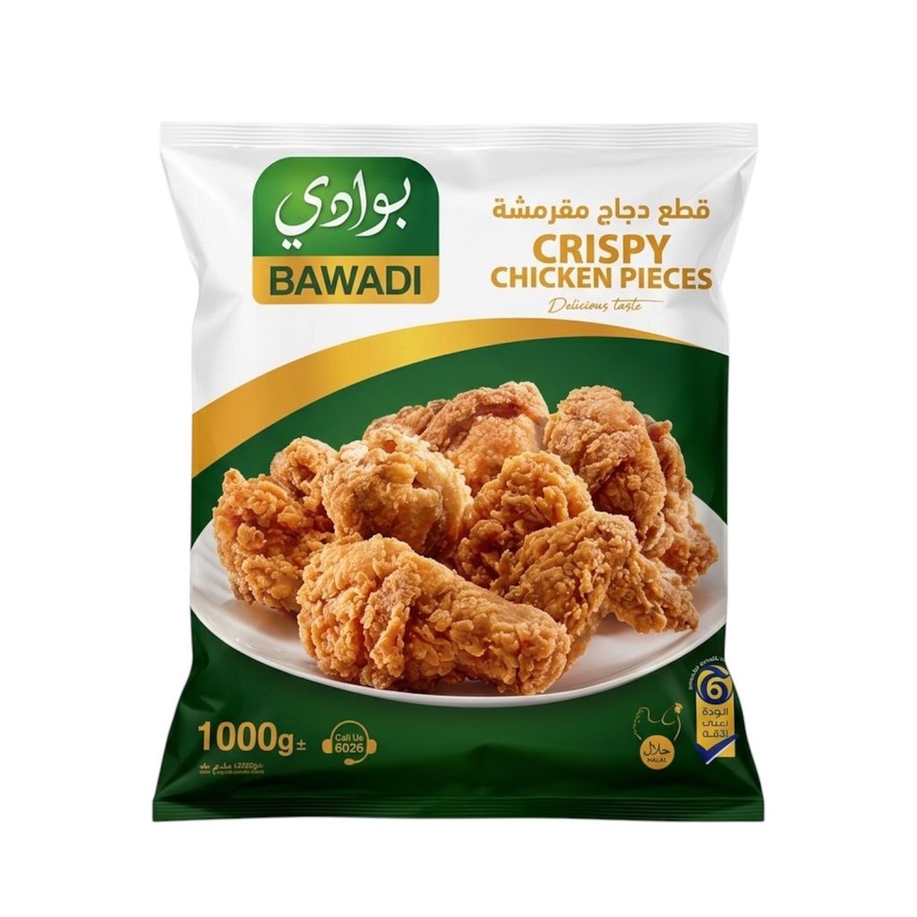 دجاج مقرمش بوادي